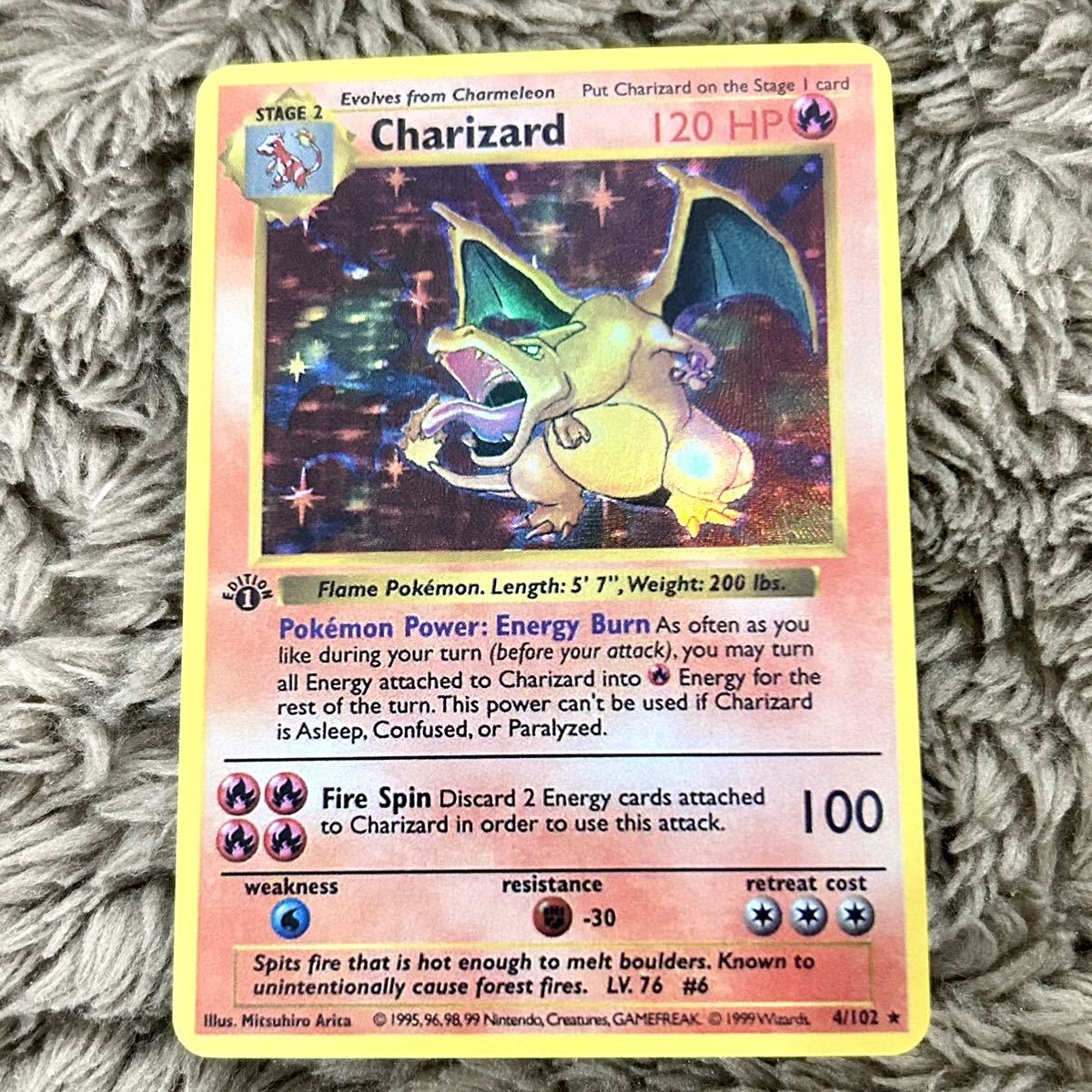 即日発送 ポケモンカード Shadowless Charizard リザードン 即日発送 ポケモンカード Shadowless Charizard リザードン