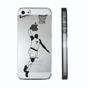 iPhone5 iPhone5s ケース クリア バスケットボール ダンクシュート スマホケース ハード スマホケース ハード_画像2