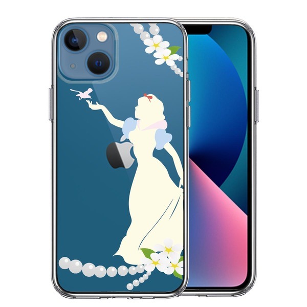 iPhone13 ケース クリア 白雪姫 2 スマホケース 側面ソフト 背面ハード ハイブリッド_画像1