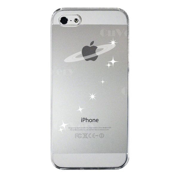 iPhone5 iPhone5s ケース クリア 天の川 流れ星 スマホケース ハード スマホケース ハード_画像4