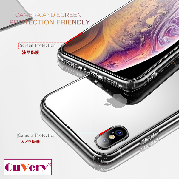 iPhoneX case iPhoneXS case clear stag beetle insect smartphone case side soft the back side hard hybrid 