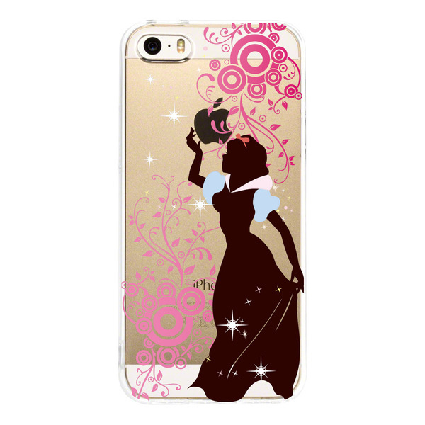 iPhone5 iPhone5s ケース クリア 白雪姫 1 スマホケース ハード スマホケース ハード_画像2