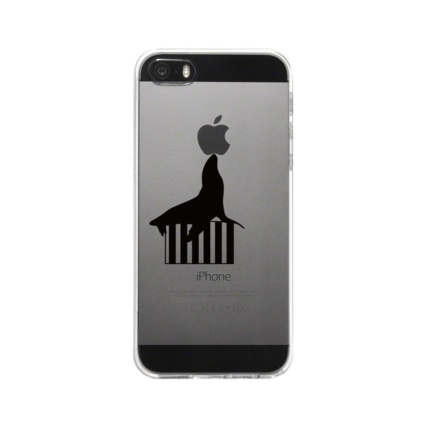 iPhone5 iPhone5s ケース クリア アザラシの曲芸 スマホケース ハード スマホケース ハード_画像5