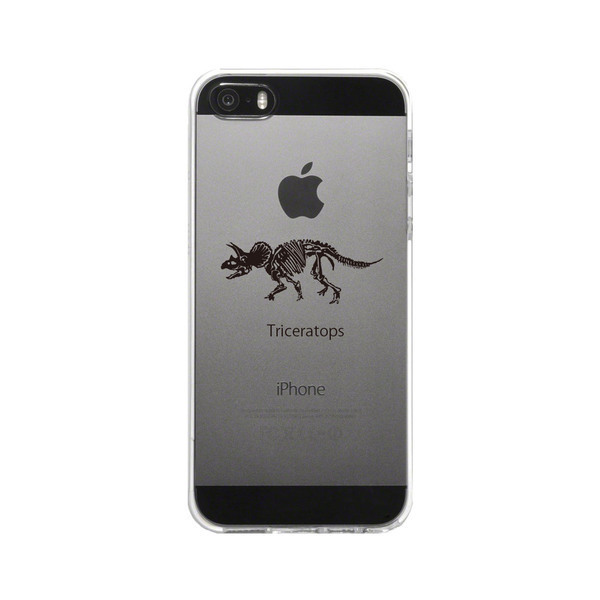 iPhone5 iPhone5s ケース クリア トリケラトプス スマホケース ハード スマホケース ハード_画像5