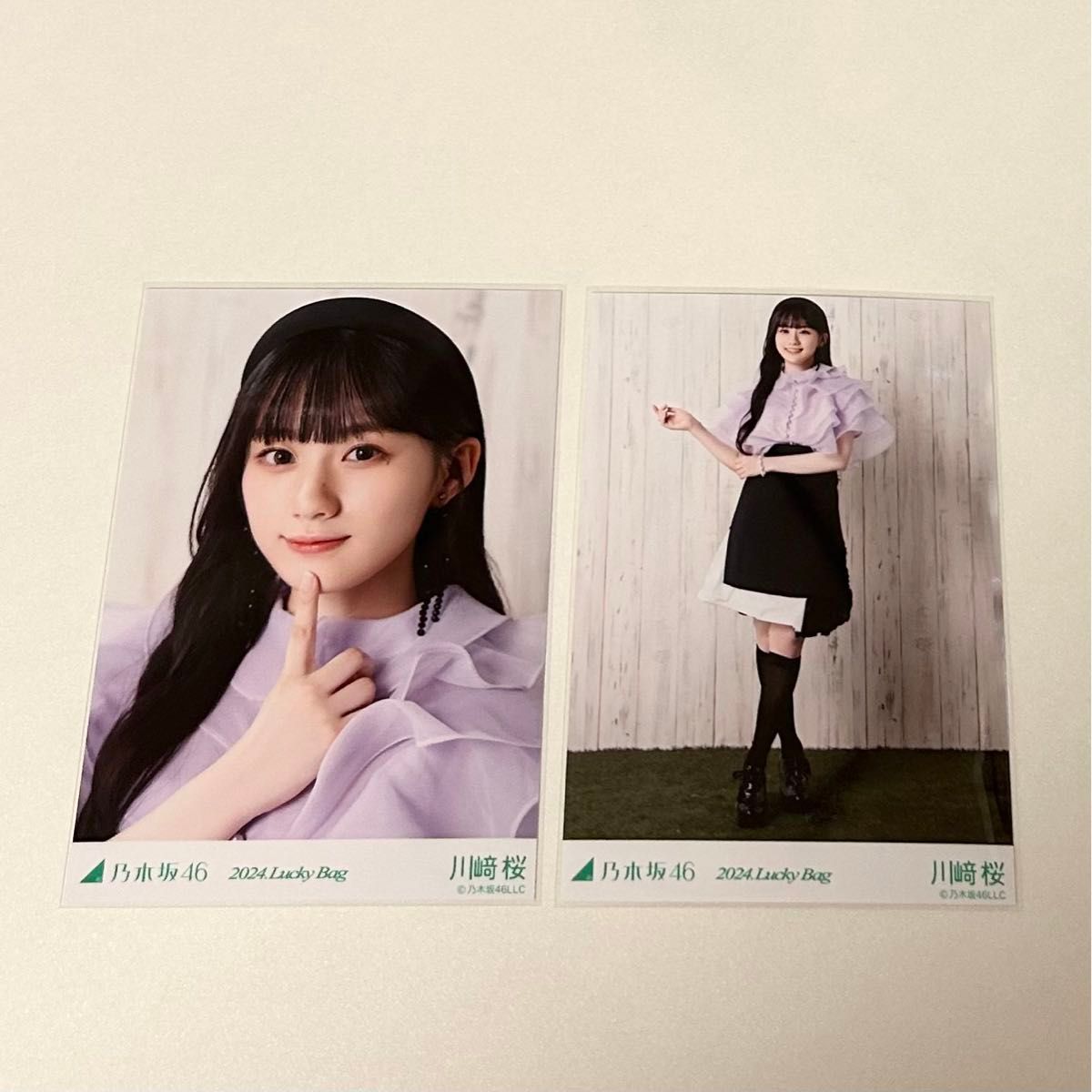 乃木坂46 川﨑桜 2024 ラキバ カレンダー衣装 セミコンプ 生写真 川﨑桜 セミコンプ カレンダー衣装|Yahoo!フリマ(旧