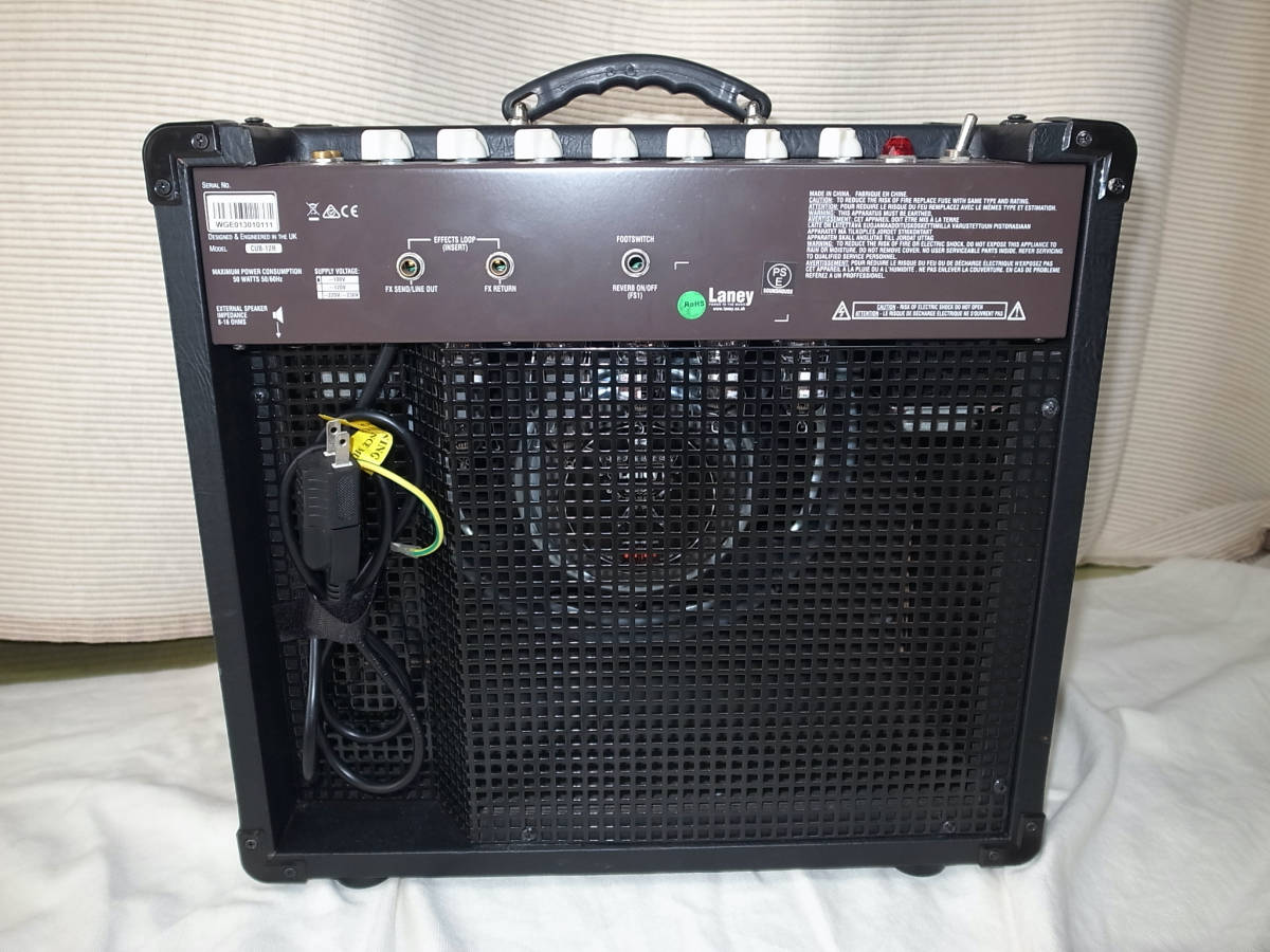 美品　レイニー【Laney】CUB12R　フルチューブ・アンプ 出力15W/1W 　_画像6