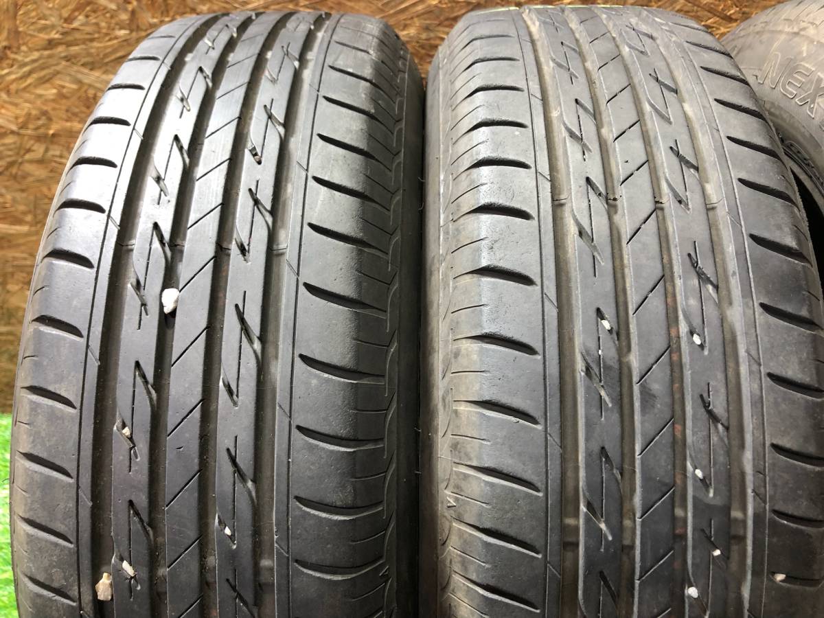 日産純正 15inch × 185/65R15 PCD100 4穴 ウイングロード ティーダ ノート ブルーバードの画像5