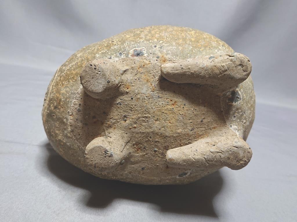 コレクター収集品　クメール　青磁兎型　石灰壺　12～13世紀_画像10