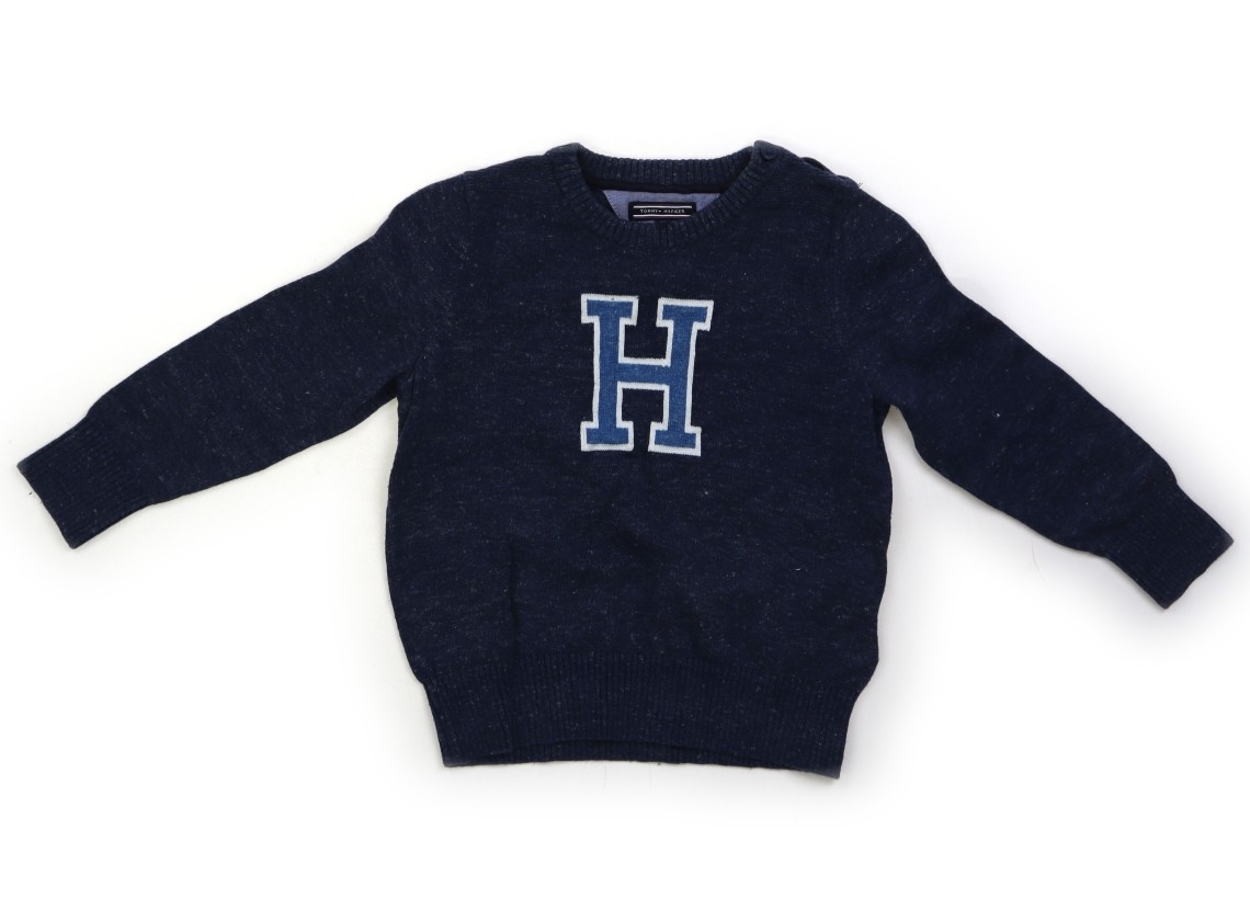Томми Хилфигер Томми Хилфигер вязаный свитер 90 размер мальчик детская одежда Детская одежда Дети Дети