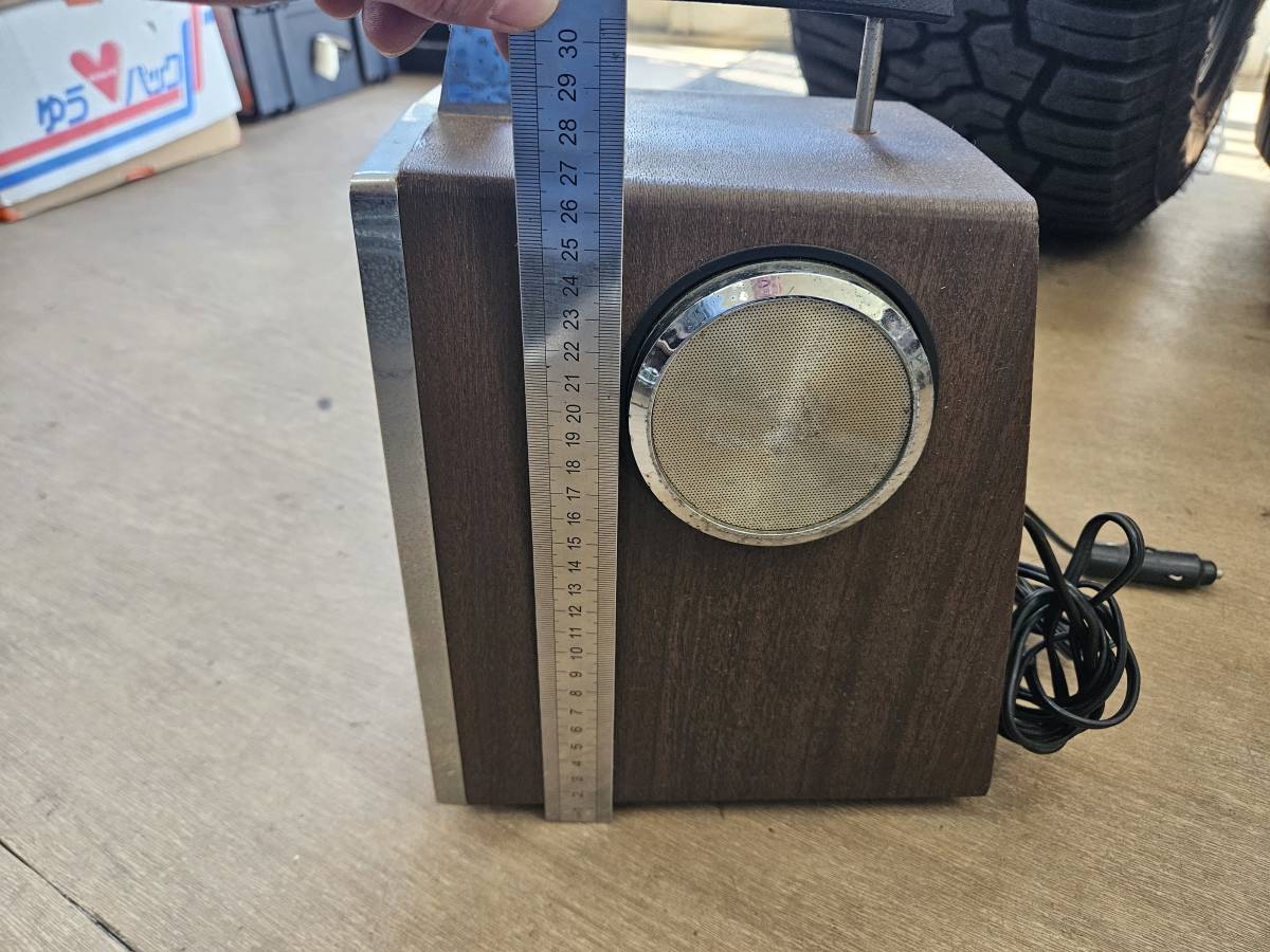 ★売切り★CLARION 8トラ HA-501S 8トラック FM AM レシーバー テープ 昭和レトロ 8 track クラリオン ラジオ 通電OK 中古 No.K3_画像8