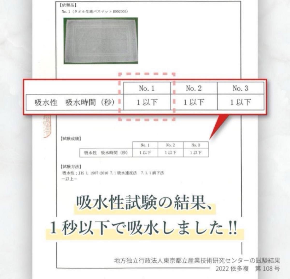 バスマット タオル地 綿100％ ブルー2枚セット