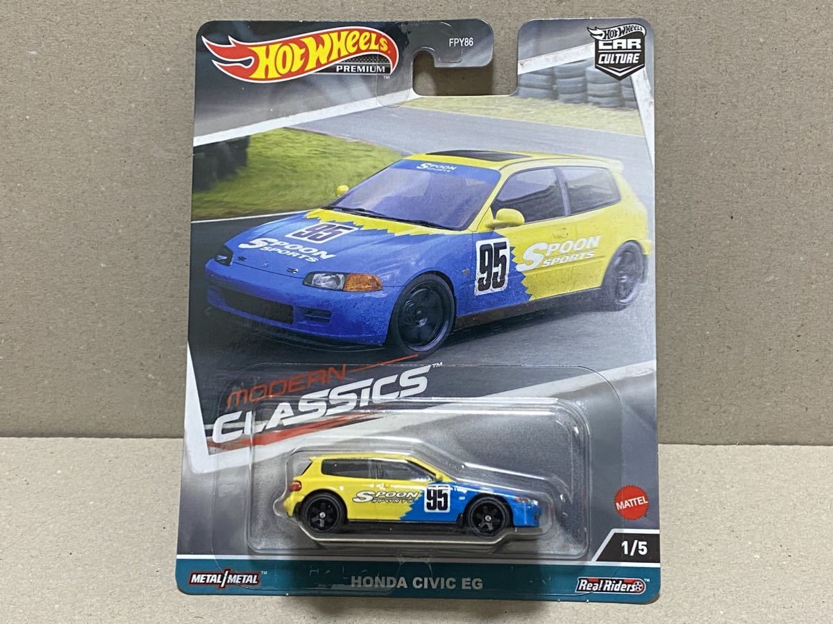 ホットウィール Hot Wheels ホンダ シビック EG モダンクラシックス スプーン SPOON_画像1