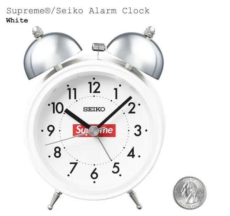 Supreme Seiko Alarm Clock シュプリーム セイコー 目覚まし時計