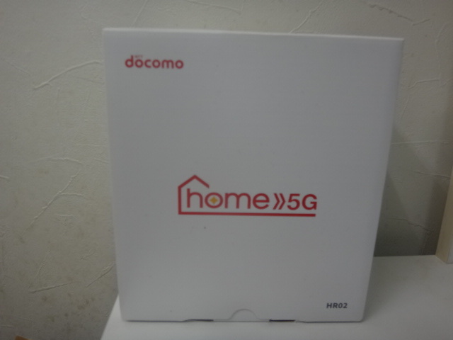 NTT DoCoMo home 5G HR02 Home router operation goods : Real Yahoo