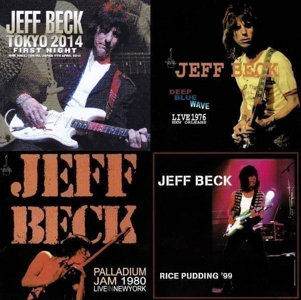 ジェフベック ライブCD 4タイトルセット 2014日本公演 他 76年80年99年 新品 8CD JEFF BECK_画像1