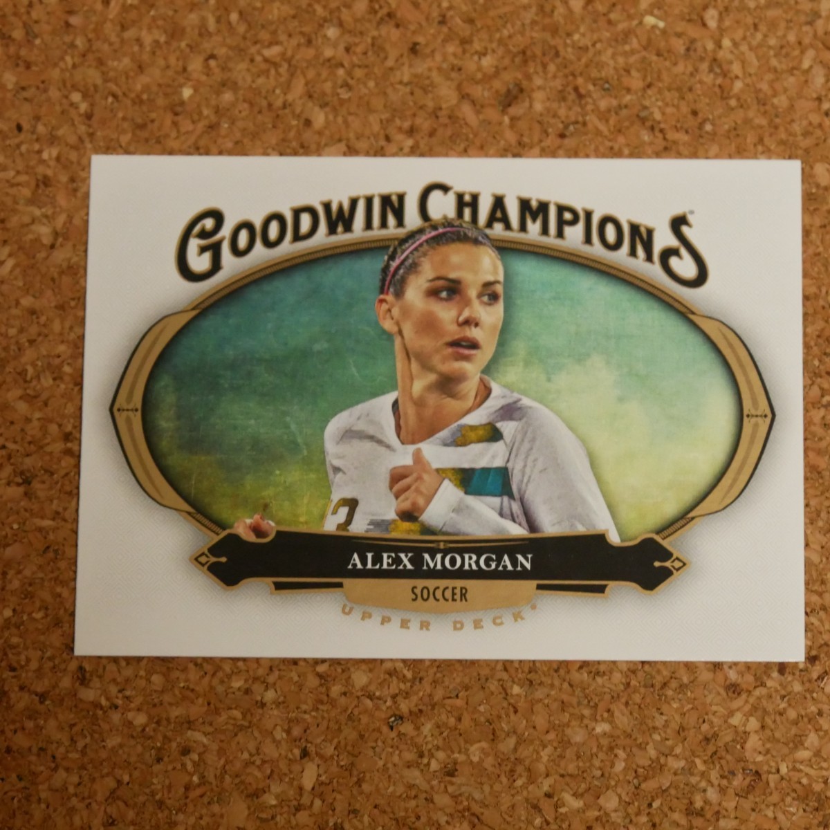 upper deck goodwin champions alex morganアッパーデック グッドウィンチャンピオンズ アレックス・モーガン USA アメリカ soccer_画像1