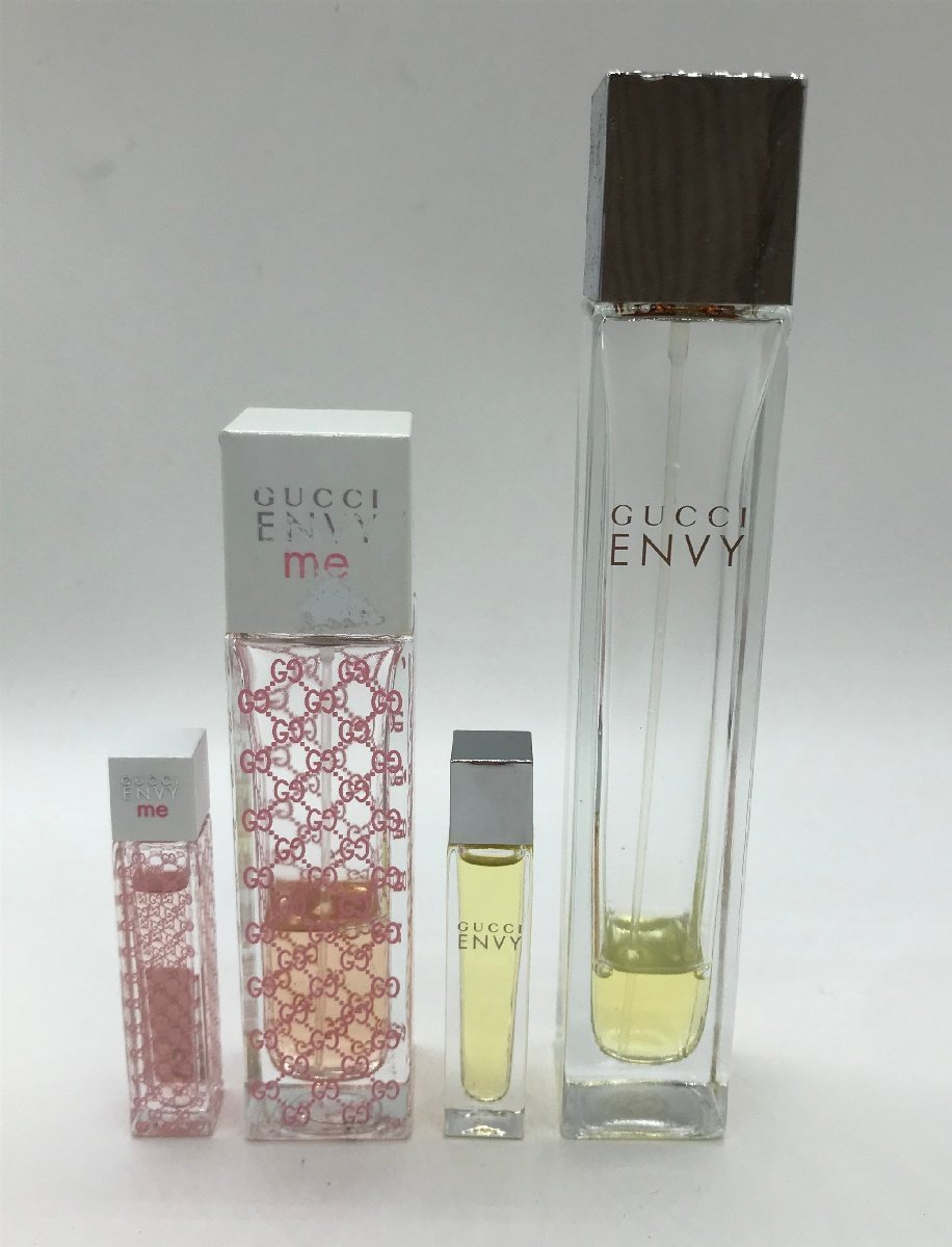 #[YS-1] духи # Gucci GUCCI # Envy mi-EDT 30ml 3ml Envy EDT 50ml 3ml # 4 позиций комплект суммировать [ включение в покупку возможность товар ]K#