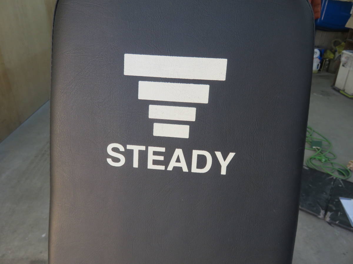 神奈川発　STEADY　トレーニングベンチ　チェア　ゴムバンド付き_画像5