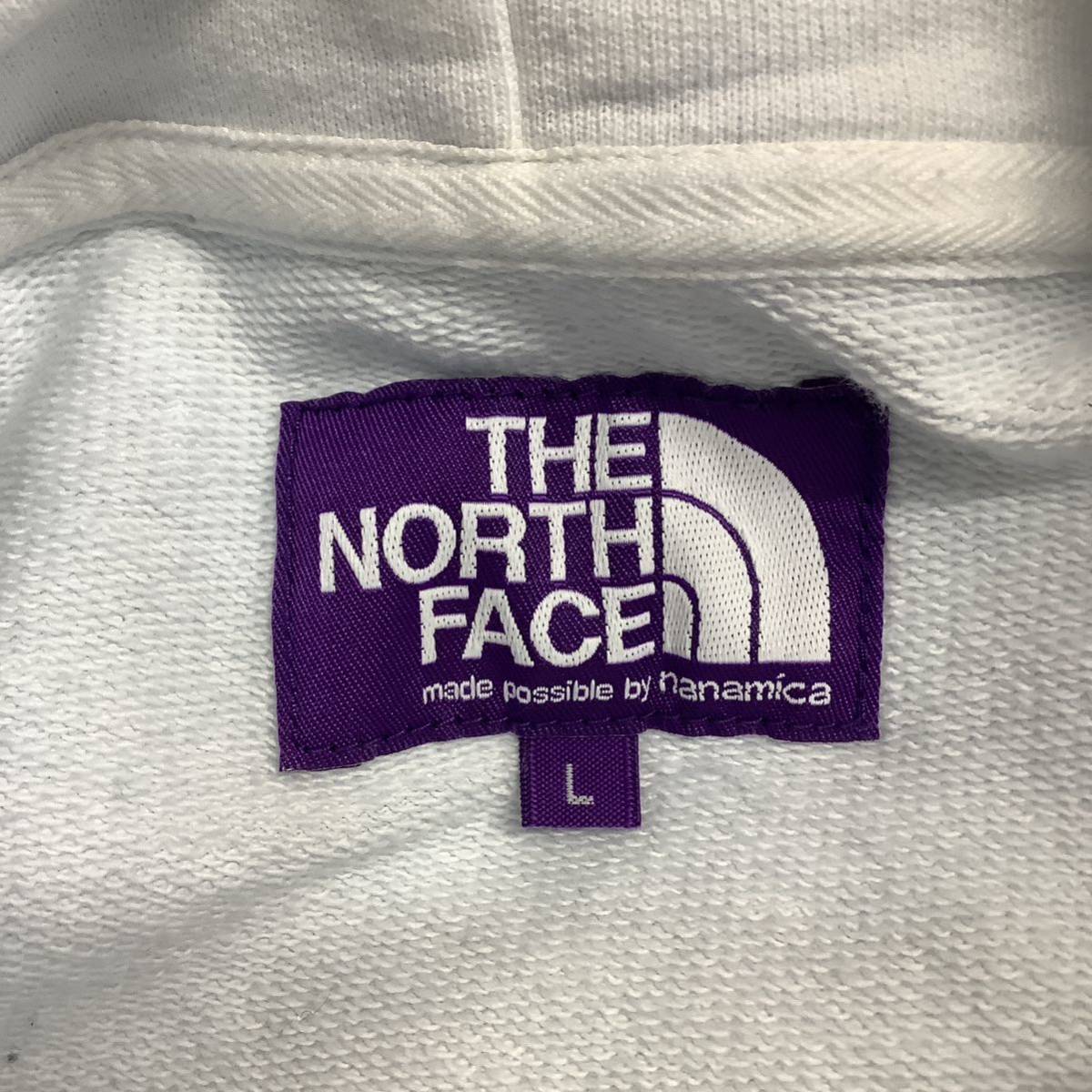 THE NORTH FACE purple label パープルレーベル ナナミカ プルオーバー スウェットパーカー フーディー ミニロゴ size L77626