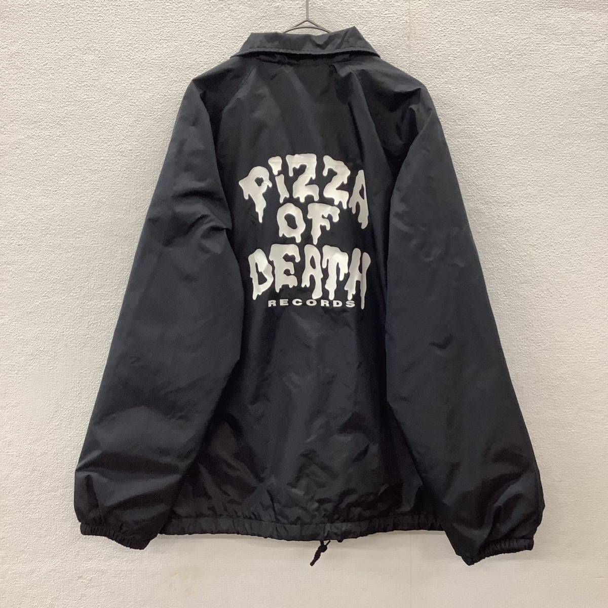 PIZZA OF DEATH RECORDS Cardinal ビザオブデス ナイロン コーチ PIZZA OF DEATH RECORDS Cardinal ビザオブデス ナイロン コーチ