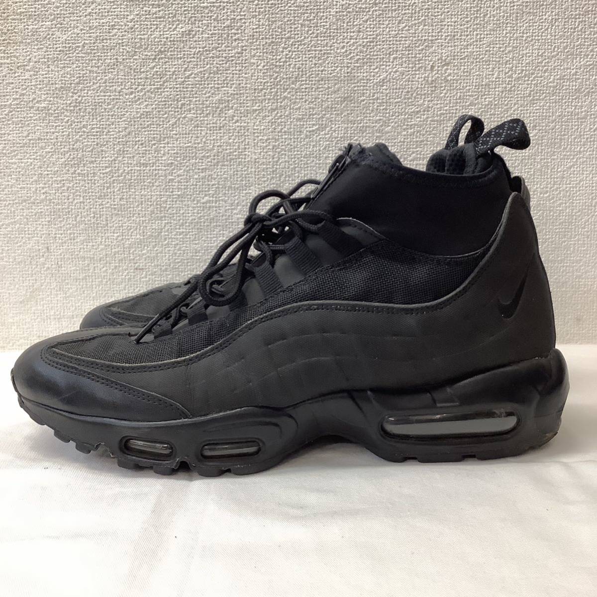 NIKE AIR MAX 95 SNEAKERBOOT ナイキ エアマックス ブラック ハイカット スニーカー 27.5cm 74544