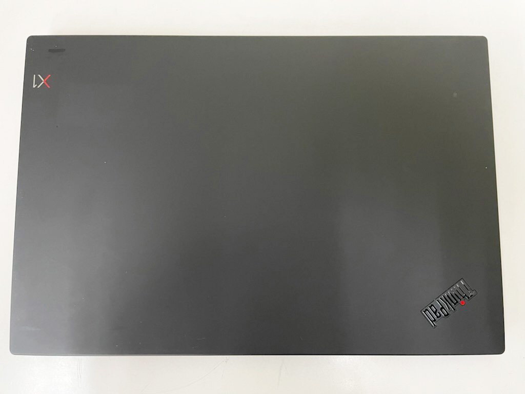 【UEFI起動確認済み／中古】ThinkPad X1 Carbon [TYPE 20KG-S20H00] (Core i5-8250U, RAM8GB, SSD無し) 本体＋ACアダプタ_画像2
