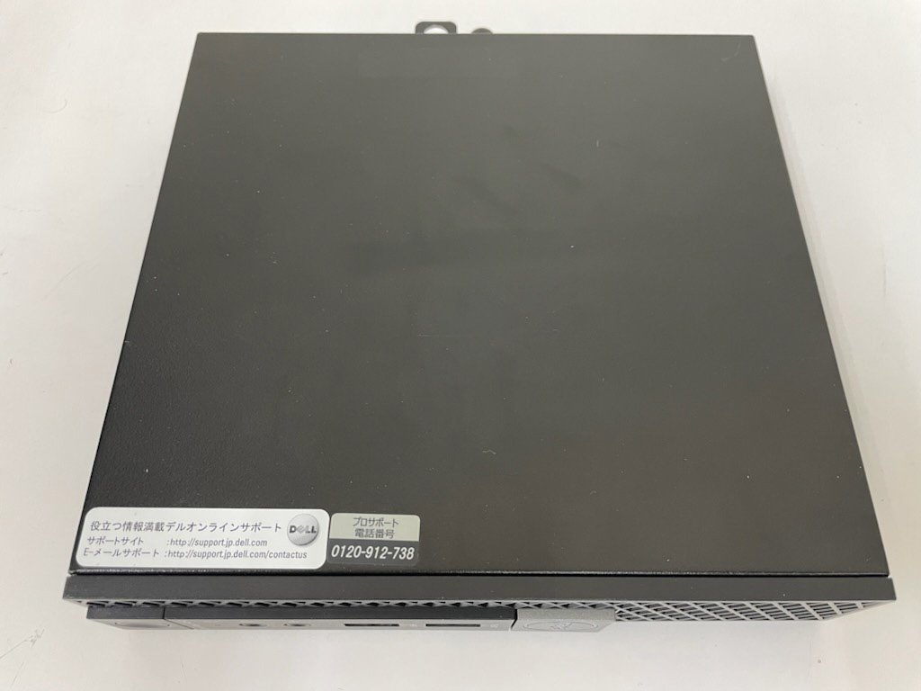 【UEFI起動確認済み／中古】OptiPlex 5050 Micro（Core i5-7500T, RAM8GB, SSD/HDD無し）★本体＋ACアダプタ_画像5