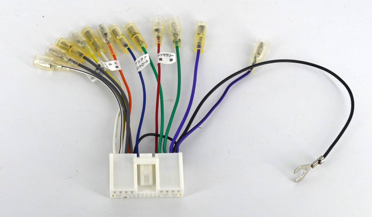 送料無料-期間限定/マツダ車用、純正等のオ－デイオを他社メーカに取り付け時に使用する24P逆カプラ－未装着・_画像6