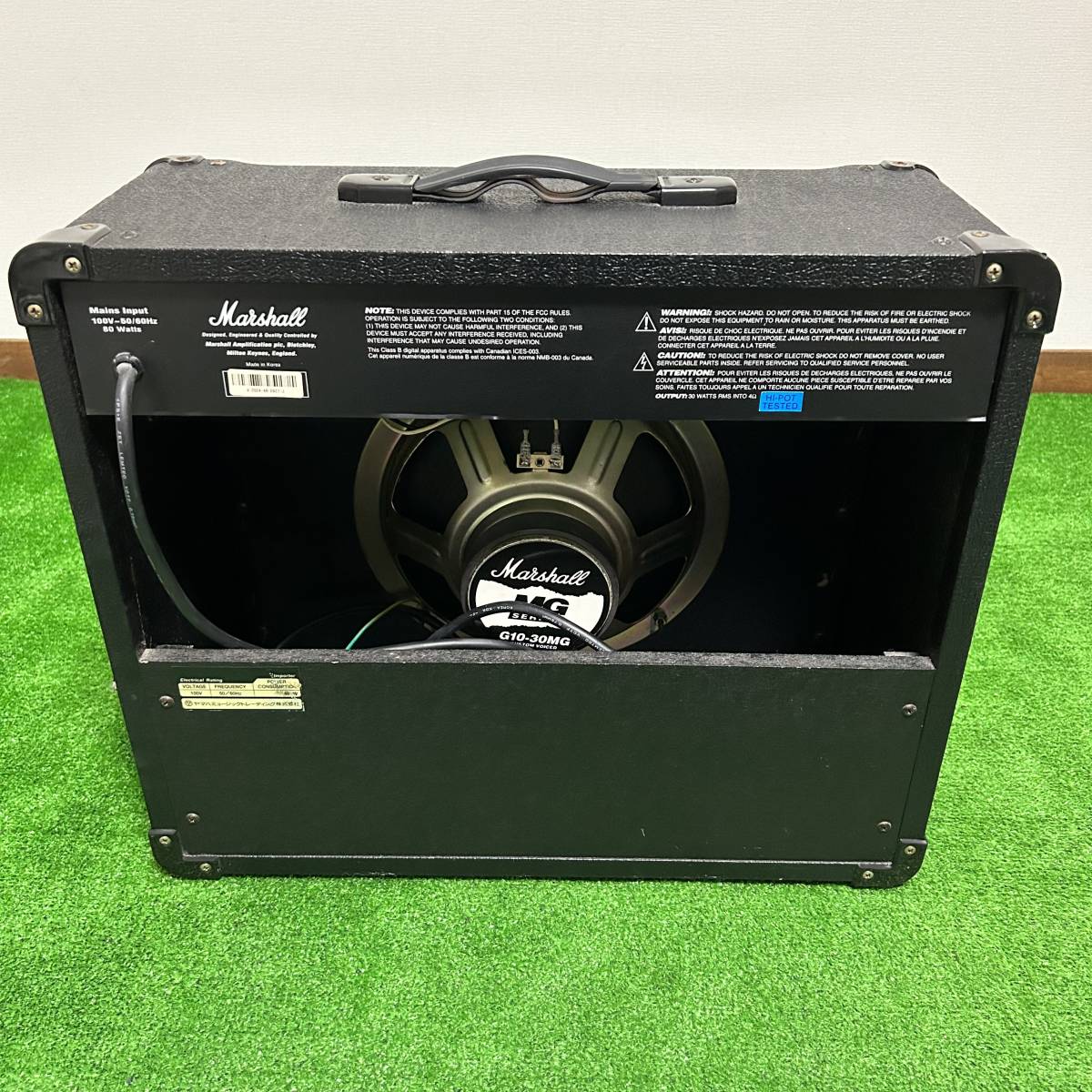 Marshall MG30DFX / マーシャル ギターアンプ 音響機器 中古 現状品【ジャンク】_画像5