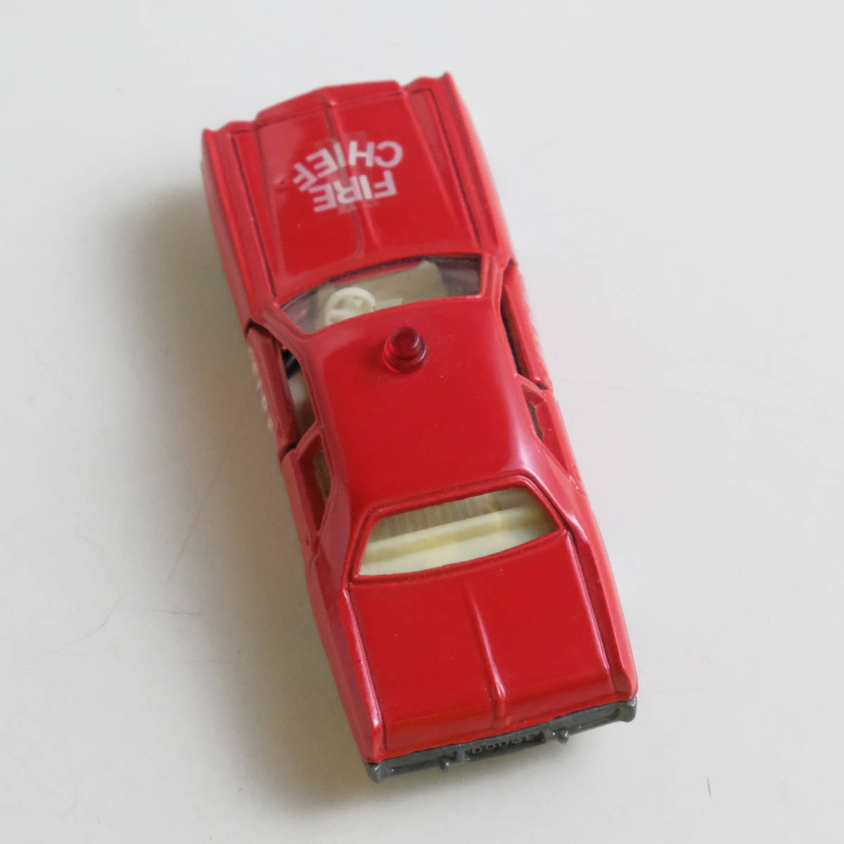 トミカ 日本製 外国車シリーズ 1976 DODGE CORONET OUSTOM ダッジ TOMICA ミニカー モデルカー TOMY FIRE CHIEF 消防車_画像8