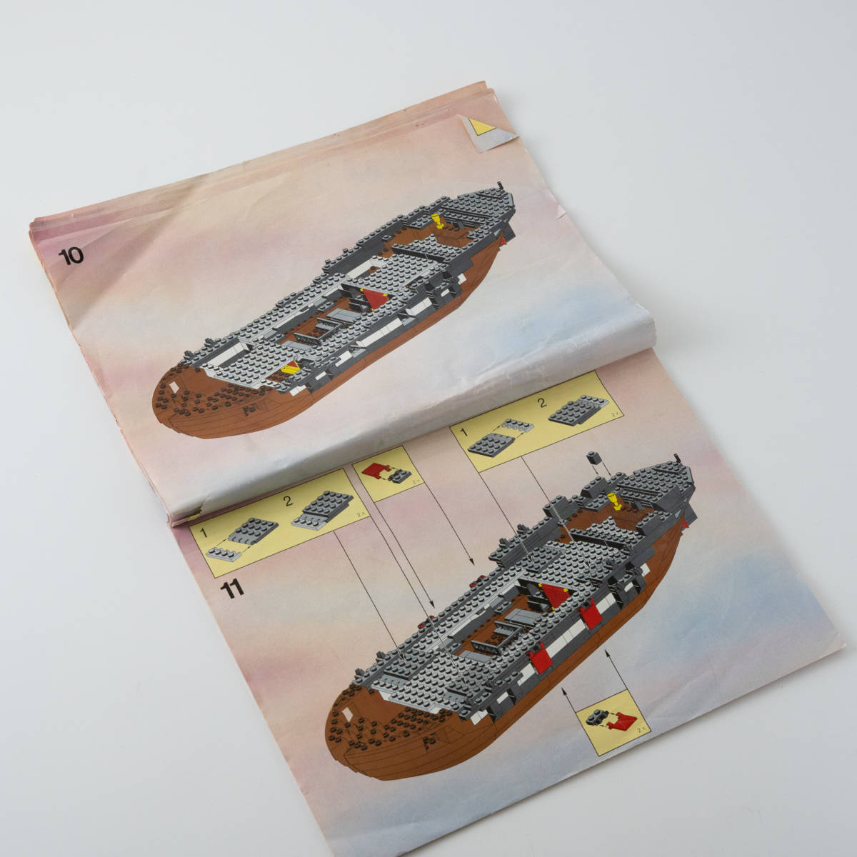 レゴ 南海の勇者シリーズ 6285 説明書のみ ダークシャーク号 Black Seas Barracuda Pirate Ship LEGO 海賊船の画像9