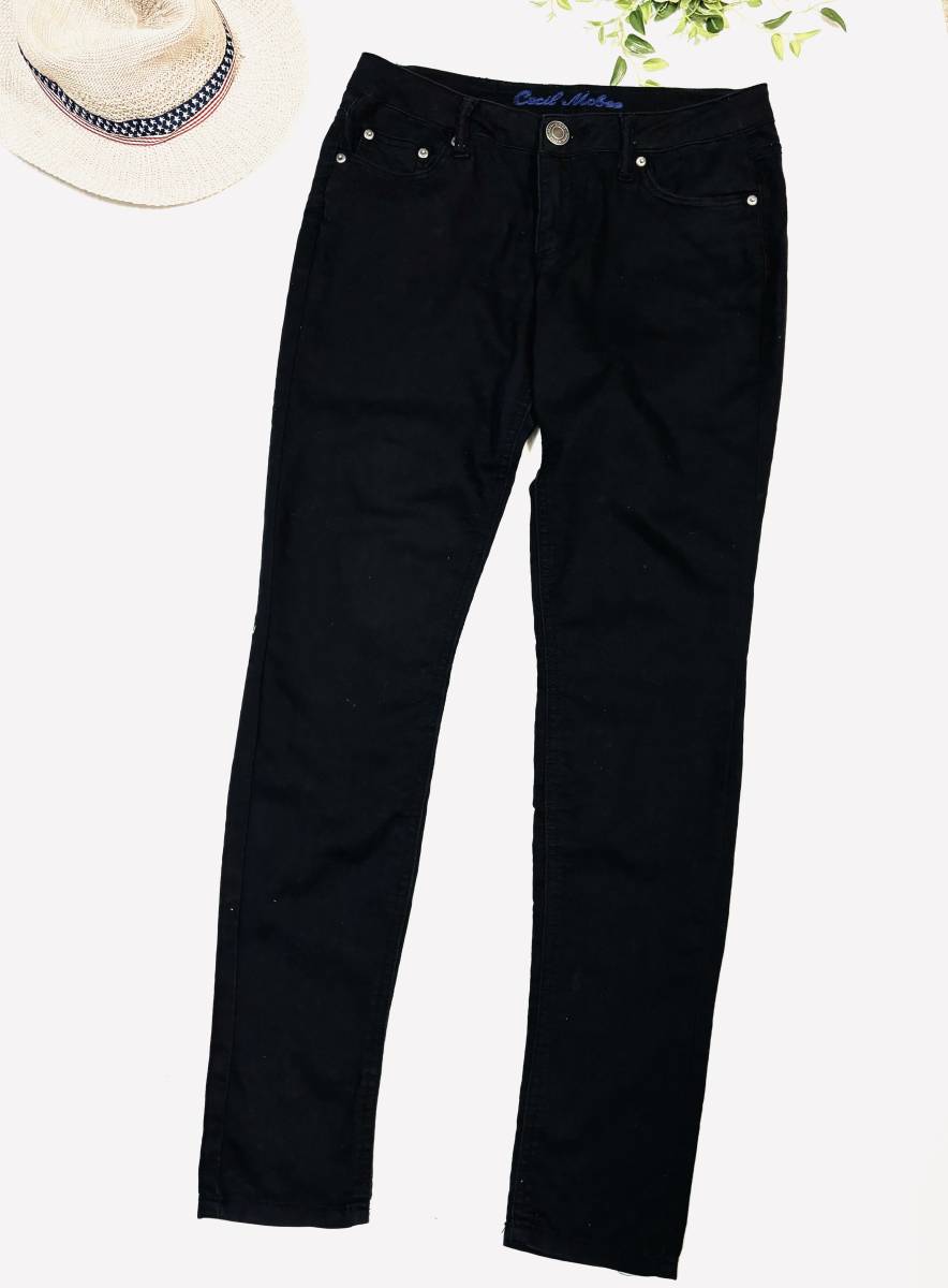 CECIL Mc BEE Cecil McBee skinny design pants black size L