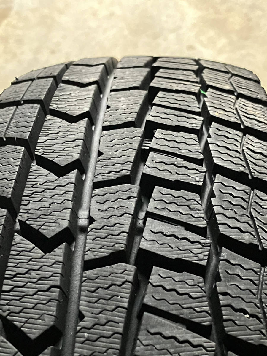 ★DUNLOP WINTERMAXX WM02 155/80R13 ２本 スタッドレス ９分山　美品　中古　♪_新品時のヒケあり