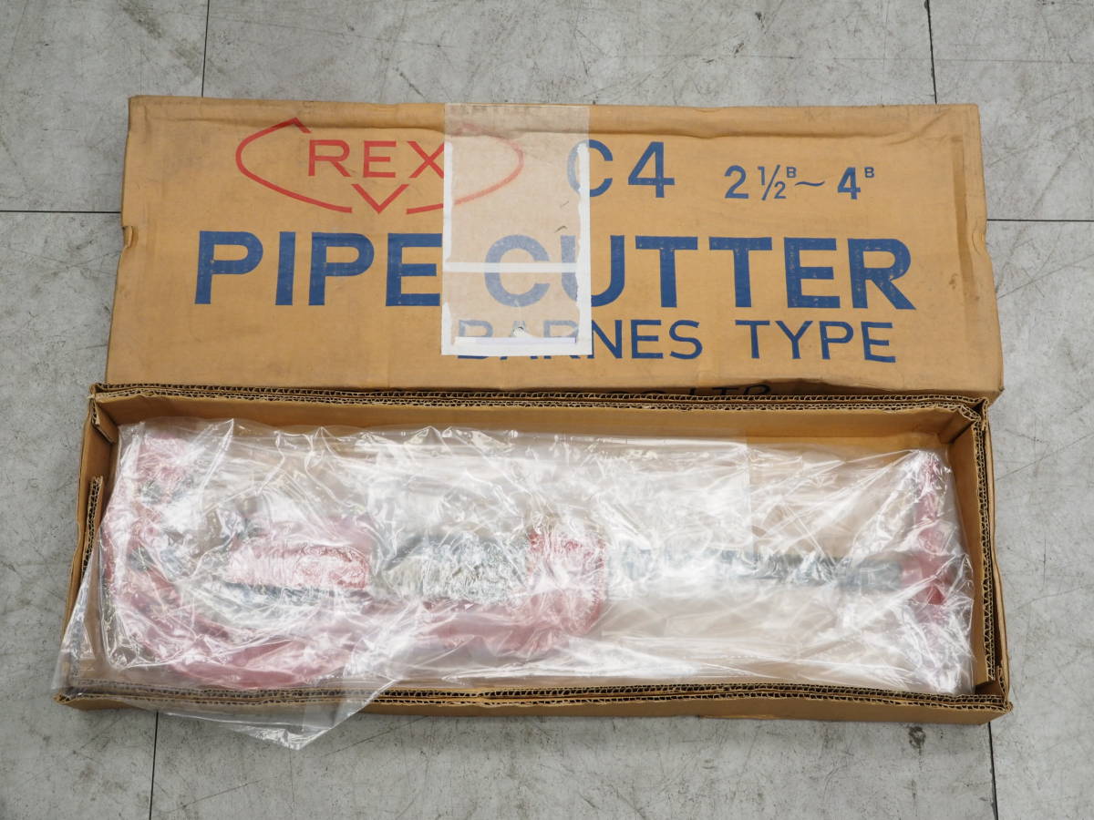  unused REX C4 cutter pipe cutter steel tube cutting 