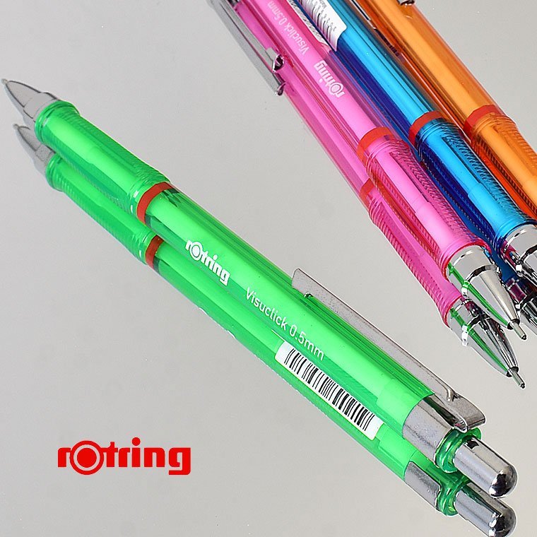◆●【ROTRING/ロットリング】Visuclick / ビジュクリック シャープペンシル 0.5mm 2B グリーン 緑 シャーペン 新品 単品発送/RO17-GR_グリーン1本の出品です