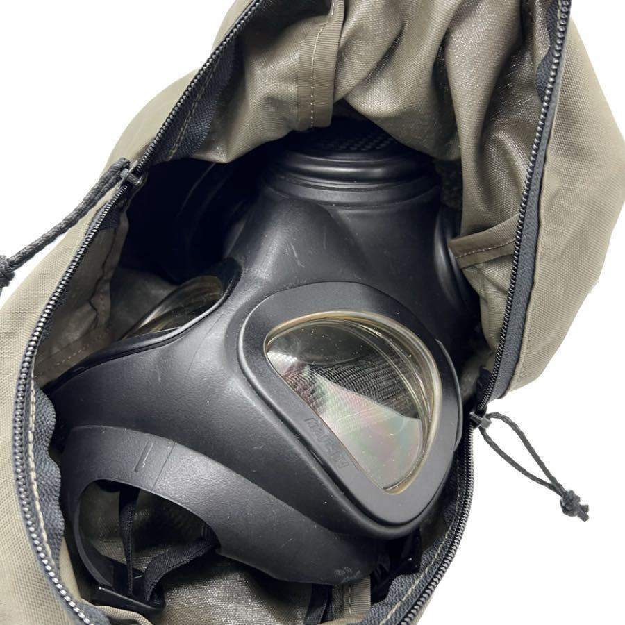 送料無料 Thyf GMP Gas Mask Pouch ウエスト ガスマスクポーチ XLサイズ レンジャーグリーン ガスマスクキャリア M50 FM53 18式防護マスク