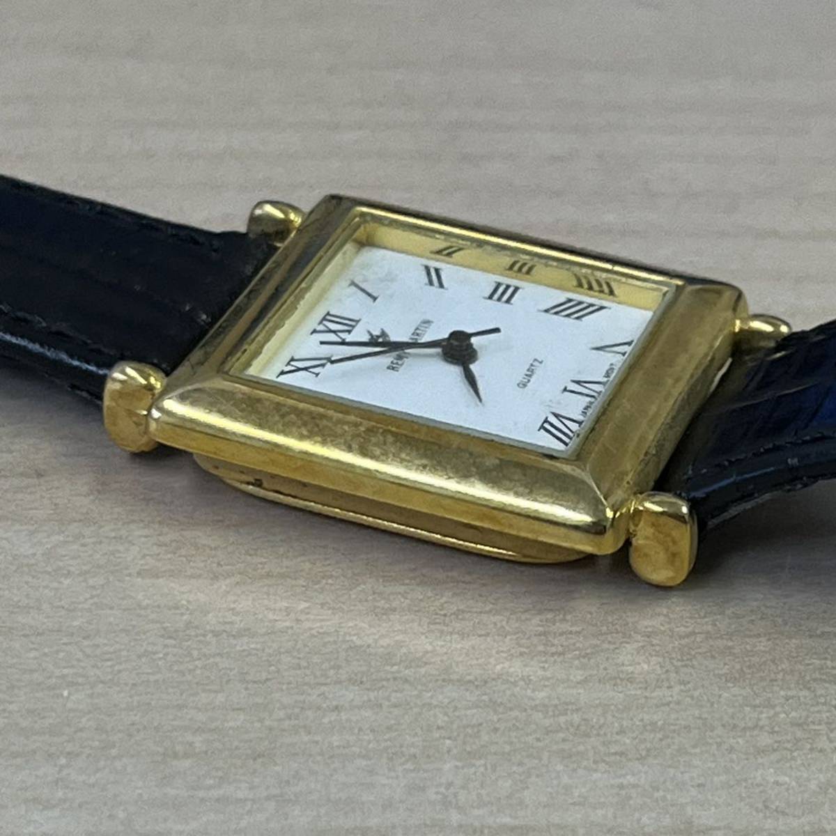 【T0131】レミーマルタン REMY MARTAIN 腕時計 クォーツ 不動品 動作未確認 ジャンク_画像4