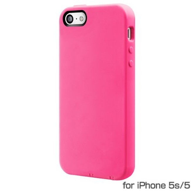 SwitchEasy iPhoneSE(第一世代) 5 5s (4インチ) ソフトケース NUMBERS Hot Pink ピンクSW-NRI5S-P_画像1