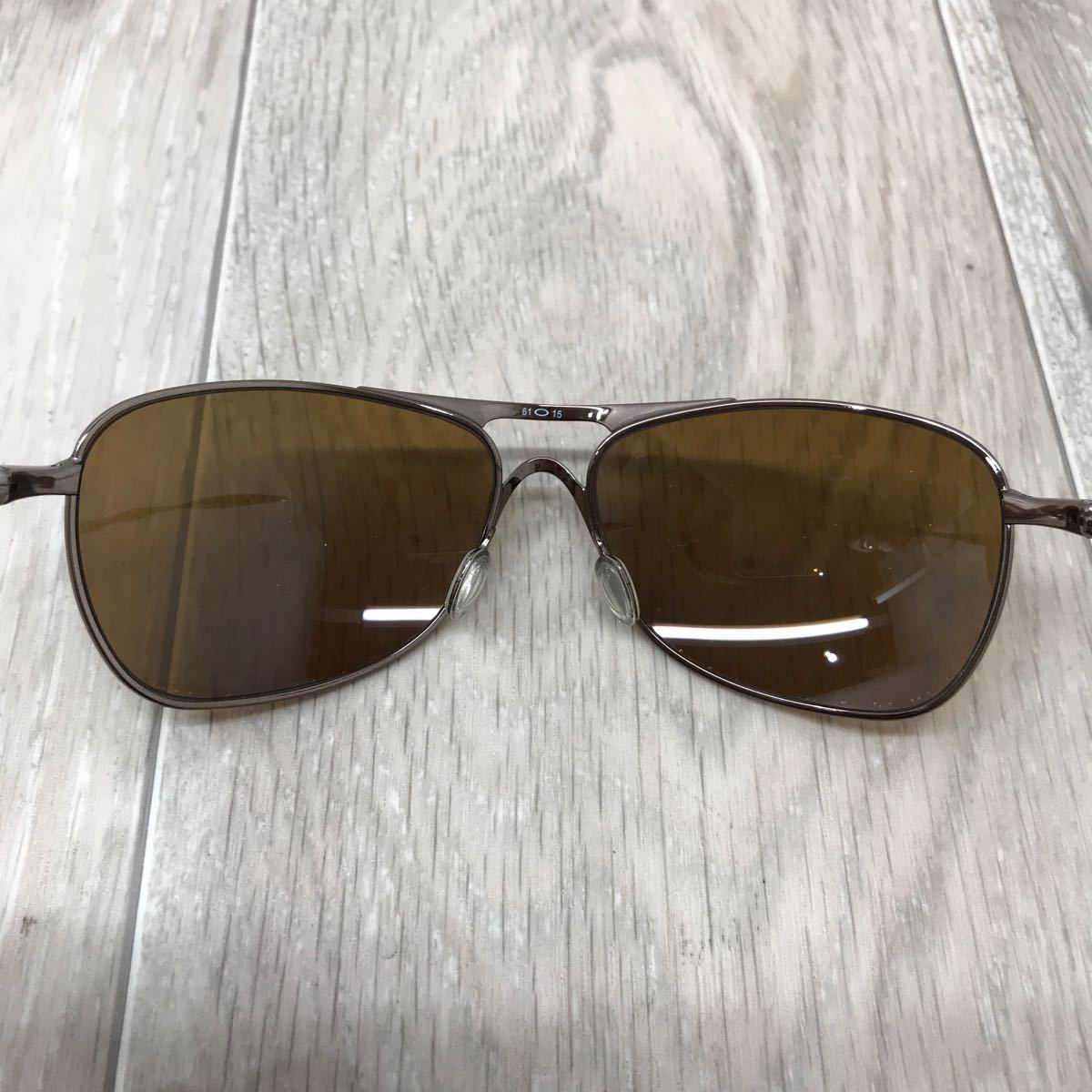 E◆ OAKLEY オークリー / サングラス 00 4060 - 04 CROSS HAIR クロスヘア ※レンズにキズあり※_画像10