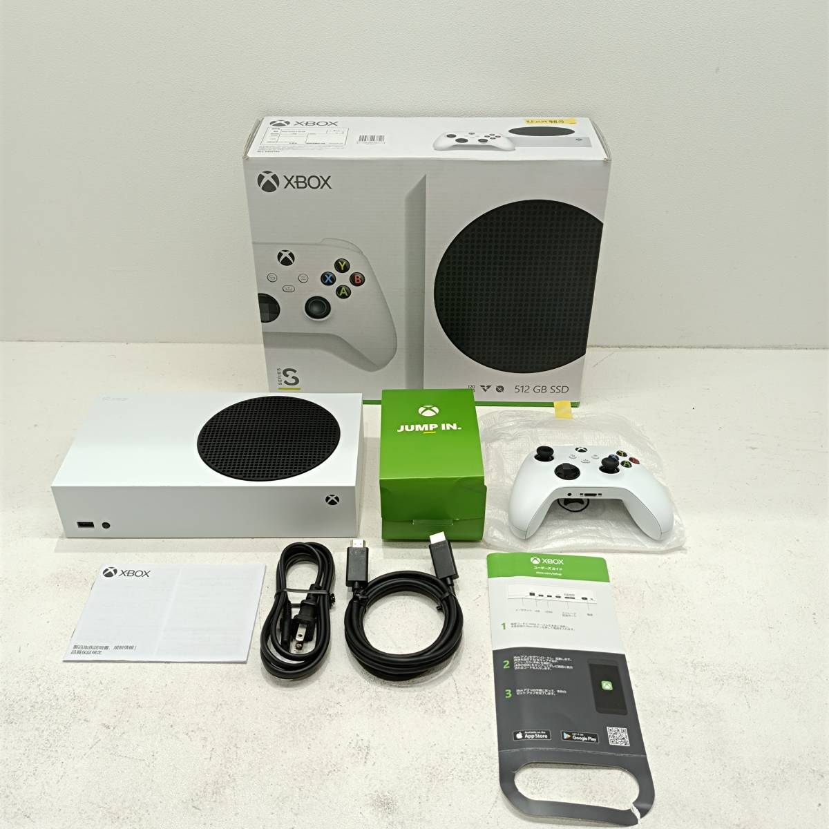 073）A 〈中古品〉Microsoft XBOX series S 本体 512GB エックスボックス シリーズエス【動作確認/初期化済み】_画像1