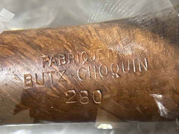 FABRIQUE Butz-Choquin 280 ブッショカン DR BOSTON COCKTAIL PIPE パイプ ■ 全長 約14.5cm ■ 木目 杢目 泡杢 ■ 松644_画像2