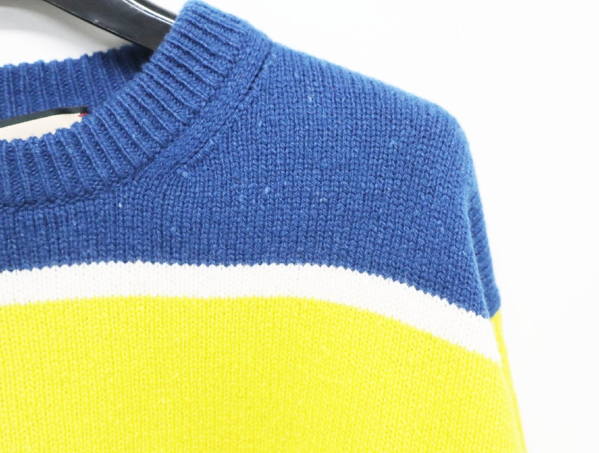 グッチ GUCCI Striped Wool Knit Sweater ストライプ ウール ニット