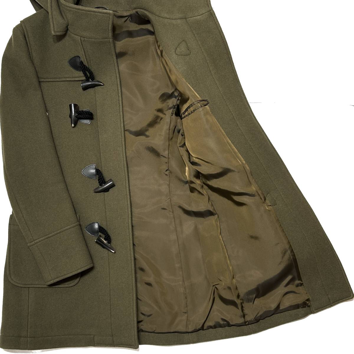 定価9 7万 junhashimoto WOOL MELTON DUFFLE COAT 3 ジュン 定価9 7万 junhashimoto WOOL MELTON DUFFLE COAT 3 ジュン