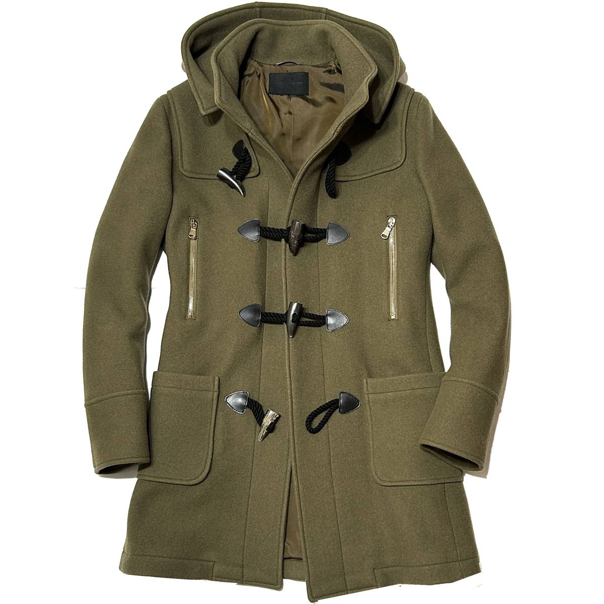 定価9 7万 junhashimoto WOOL MELTON DUFFLE COAT 3 ジュン 定価9 7万 junhashimoto WOOL MELTON DUFFLE COAT 3 ジュン