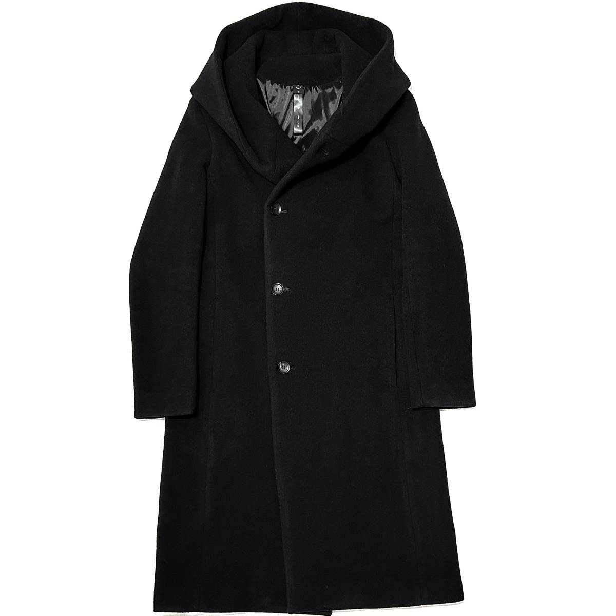 定価9 4万 wjk fine wool witch coat Sサイズ 黒 ファインウール