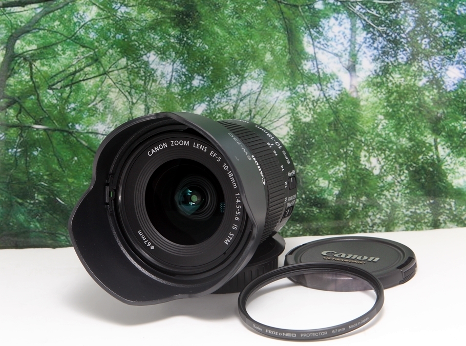 手ぶれ補正するめちゃ軽い超広角レンズ canon EF-S10-18mm IS 手ぶれ補正するめちゃ軽い超広角レンズ canon EF-S10-18mm IS