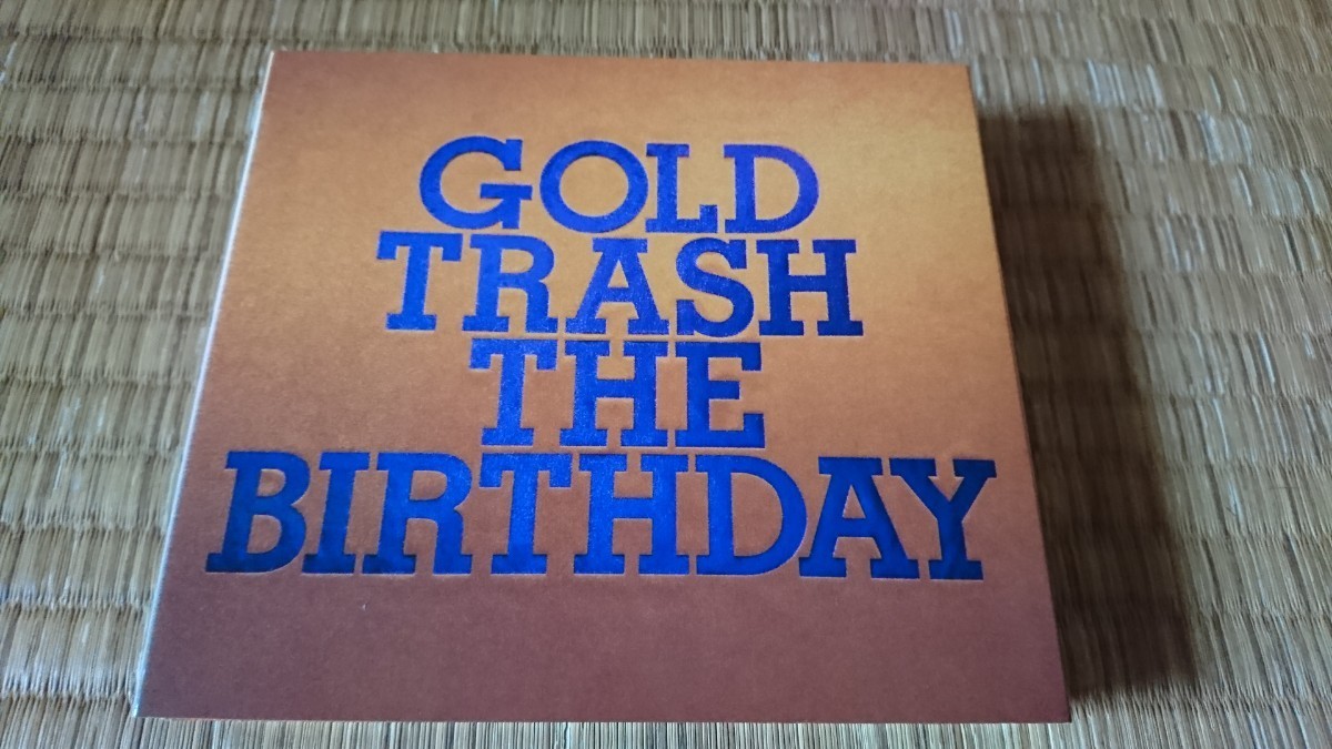 The Birthday GOLD TRASH 初回限定盤(2CD+DVD) ベストアルバム THEE