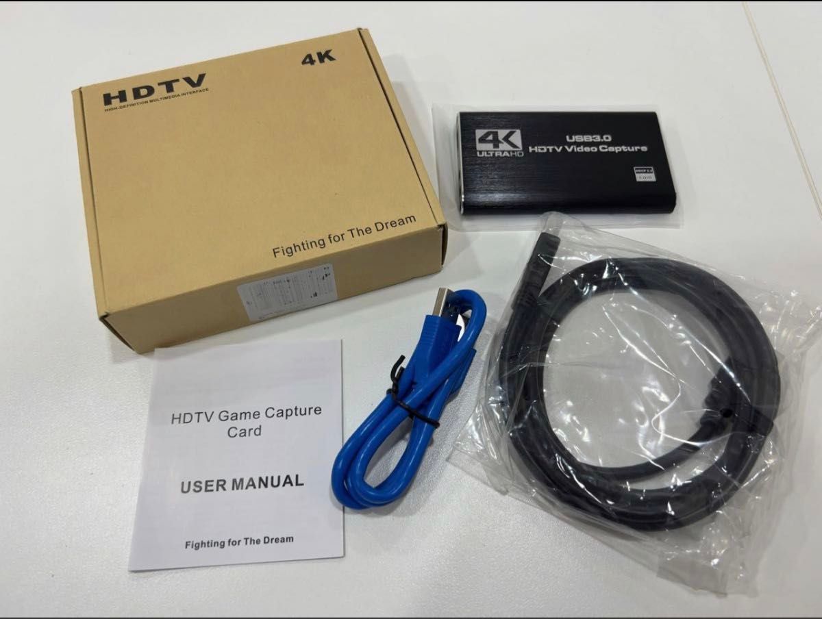 ★新品★4K HDMI キャプチャーボード★外付け★60FPS★USB3.0★