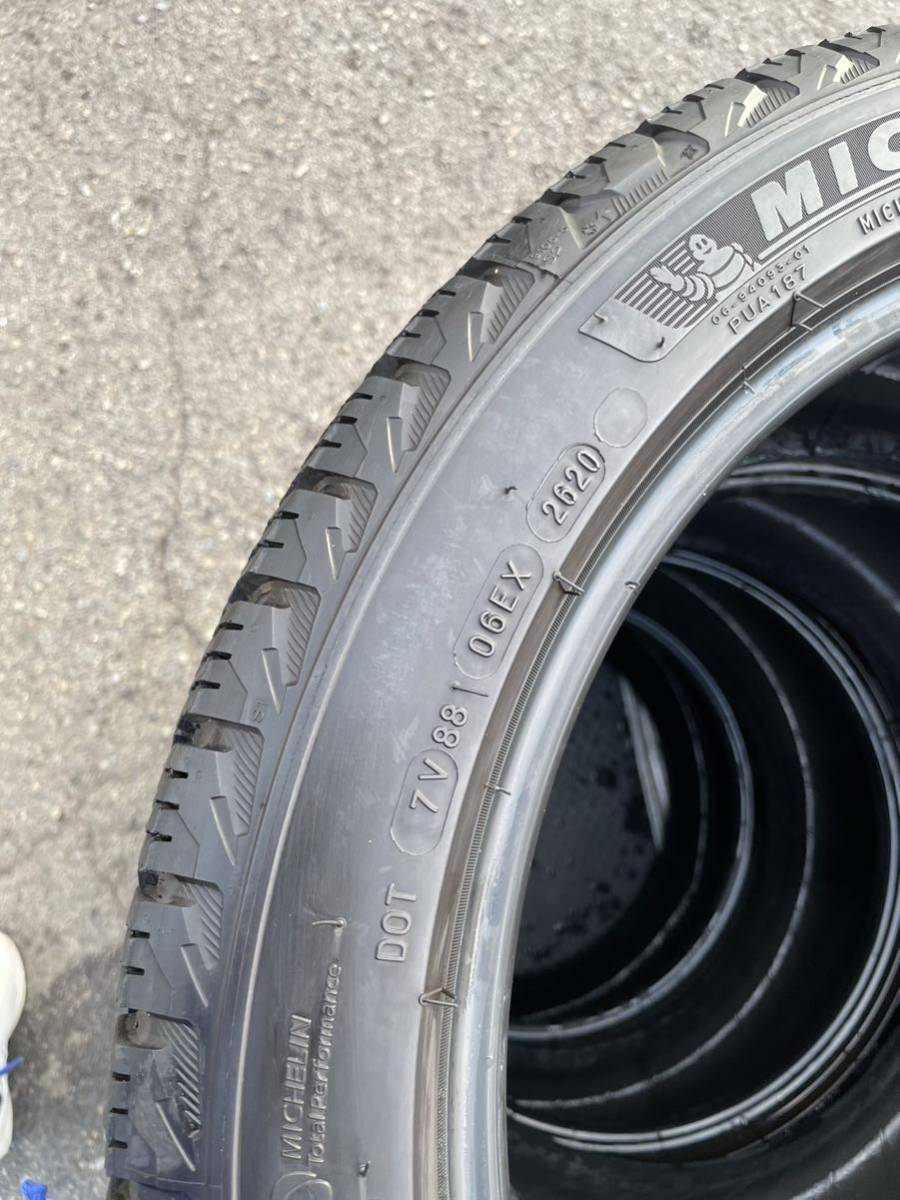 ミシュラン スタッドレスタイヤX-ICE SNOW 245/40R18 2020年製 4本セット バリ山 美品_画像4