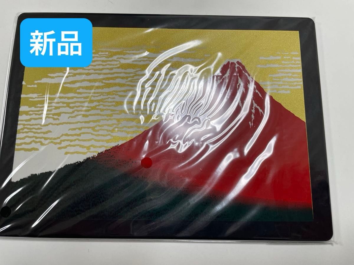 【新品】カノー 山中塗 マウスパッド 赤富士